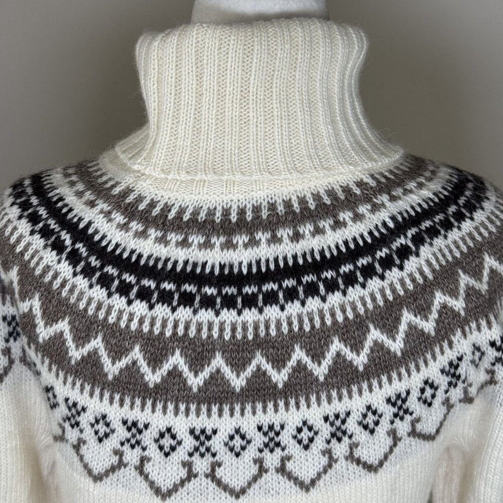 NEW Polo Ralph Lauren Womens S Luxury Turtleneck Sweater Dress Maxi Alpaca Blend - Picture 11 of 14